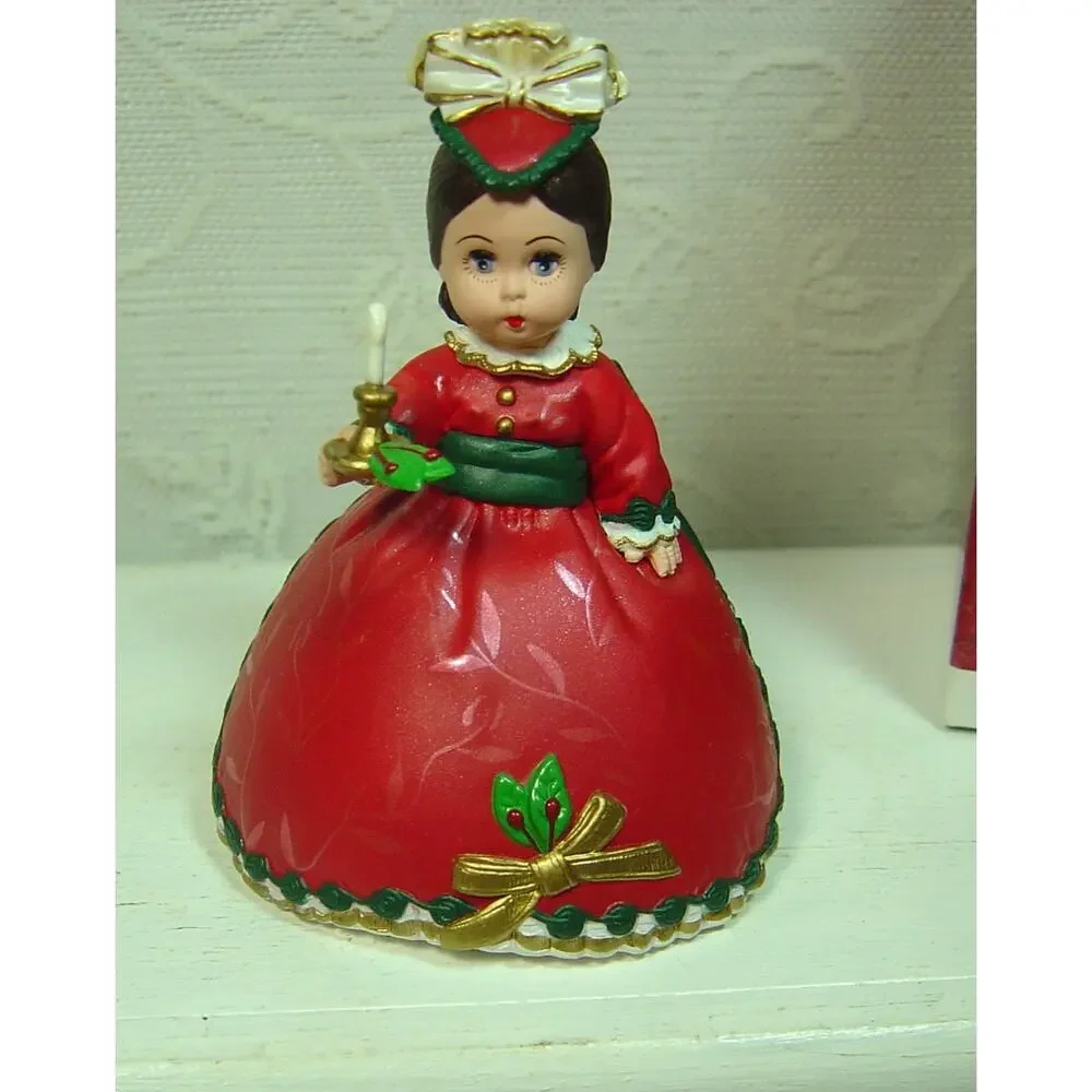 2 HALLMARK ORNAMENTS-MADAME ALEXANDER SERIES-#6-2001 & #14 FROM 2009